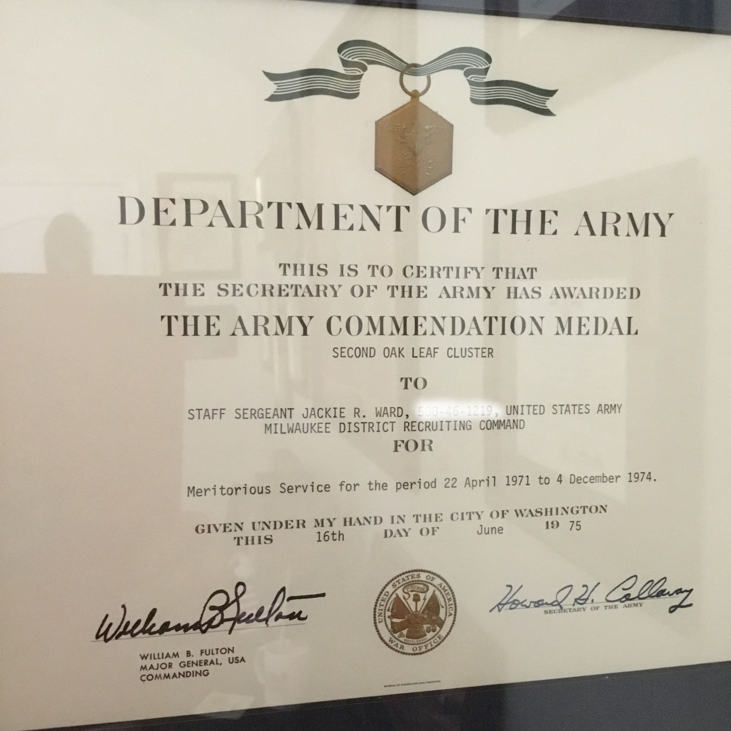 d-Army Commendation Medal 2 ’75 – MARKET STREET GEEZERS